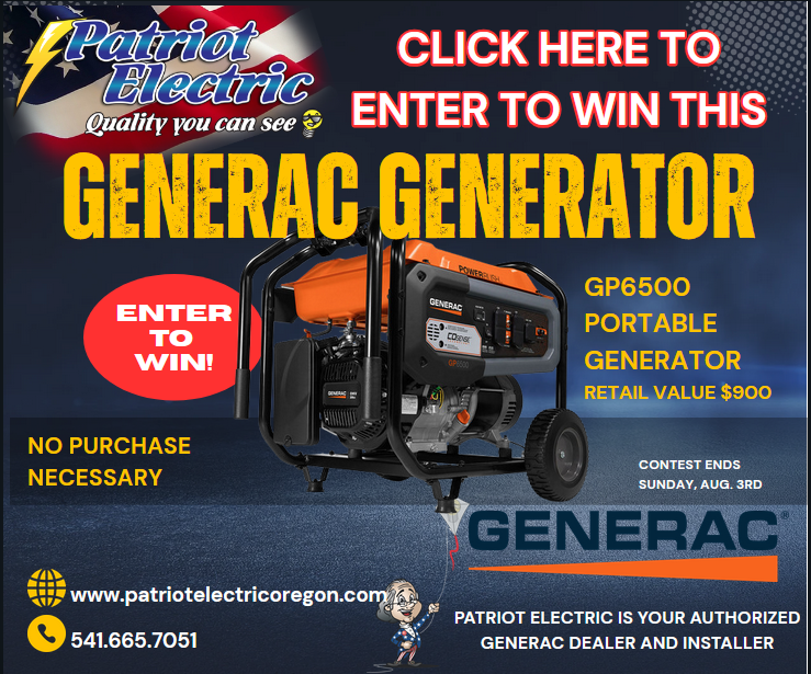 Patriot Electric Bicoastal Media Generator Give Away